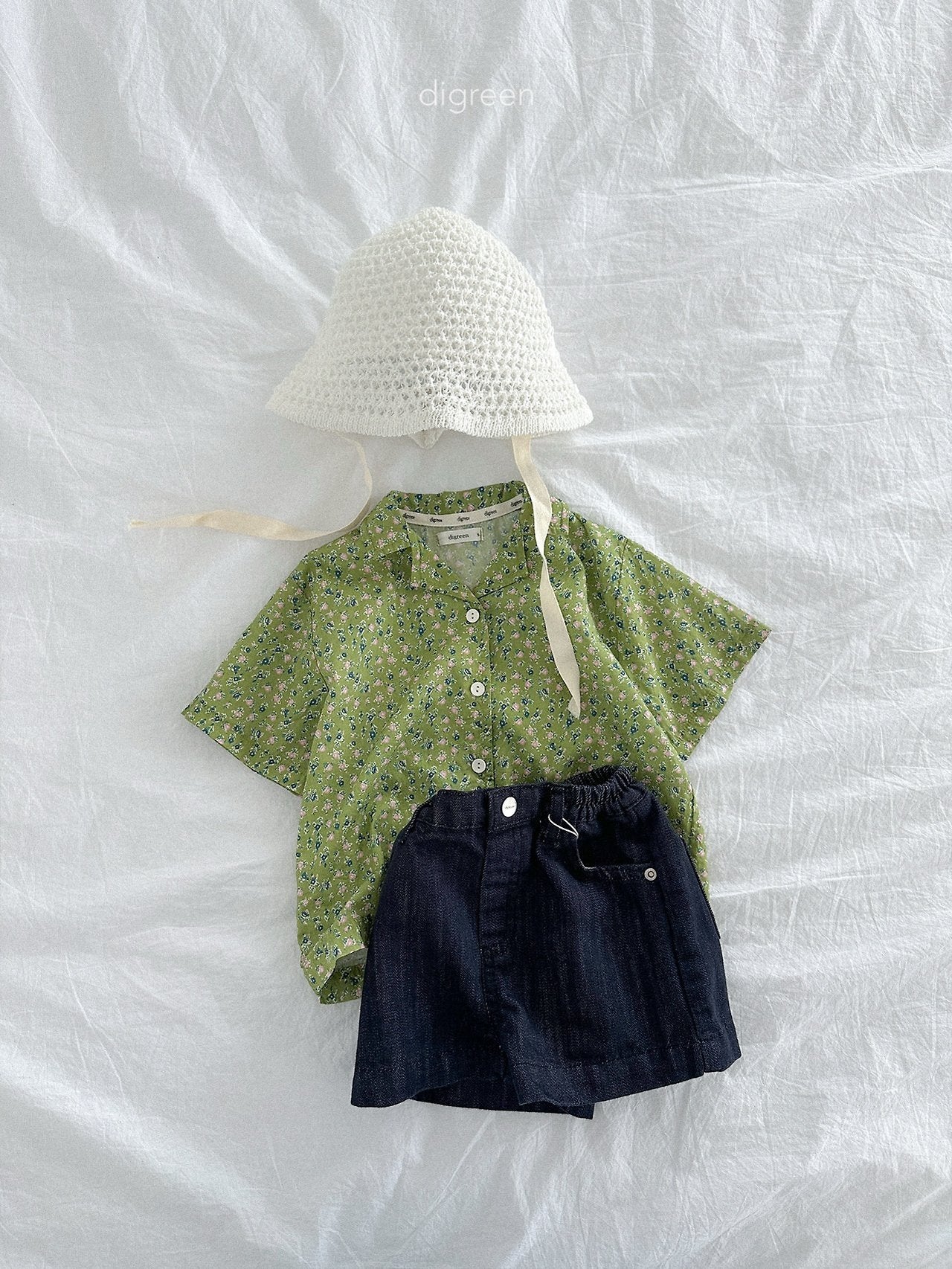 《予約》Diver Shorts Denim / digreen