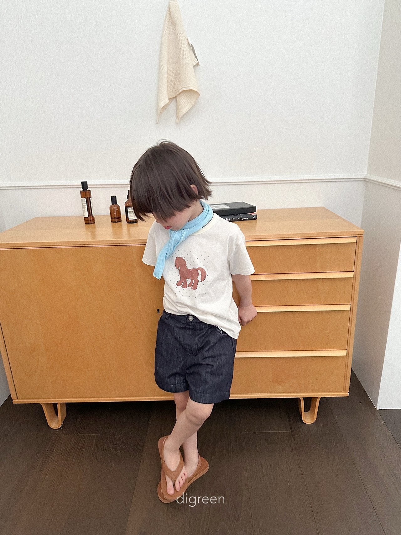 《予約》Diver Shorts Denim / digreen