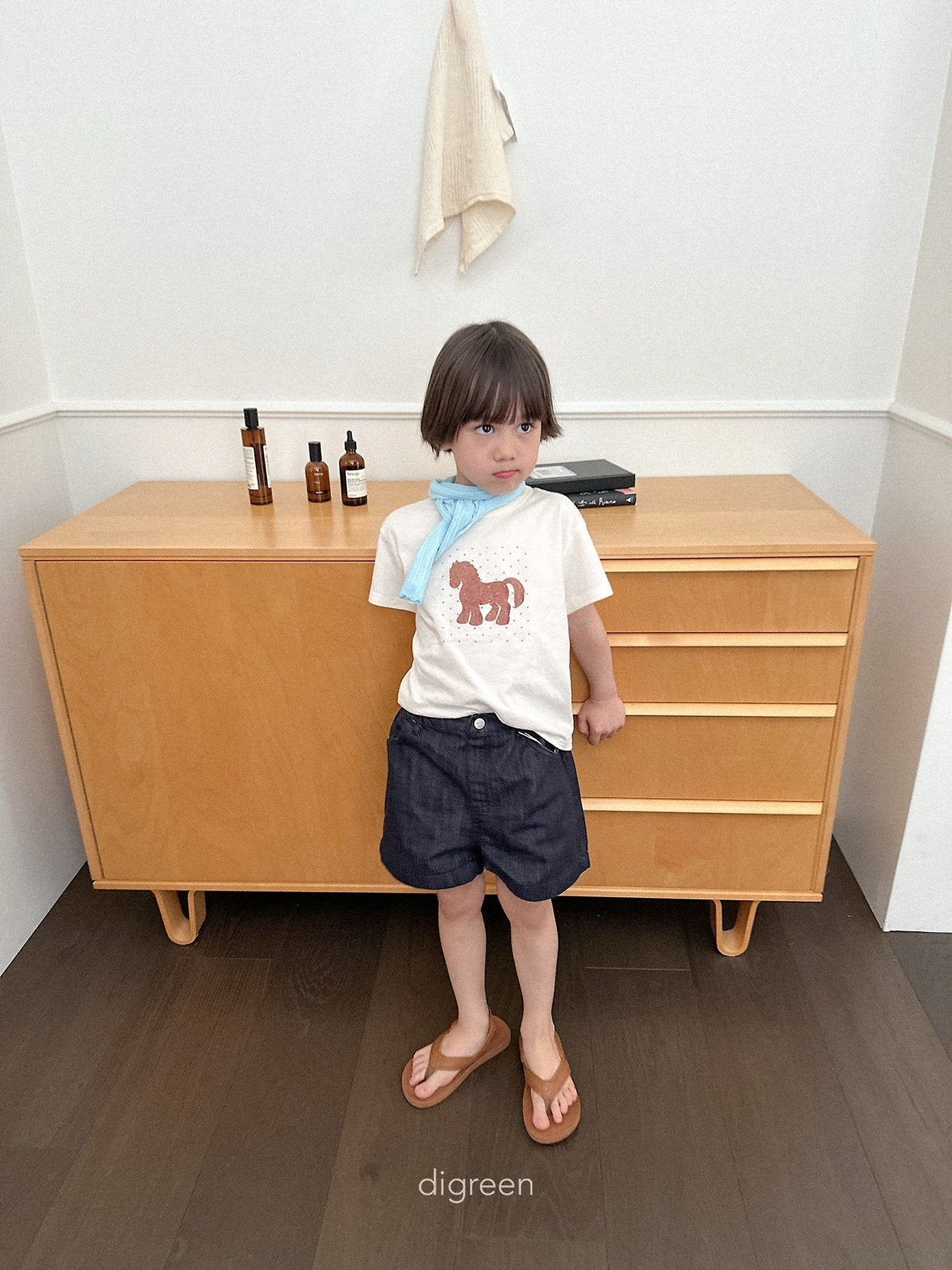 《予約》Diver Shorts Denim / digreen