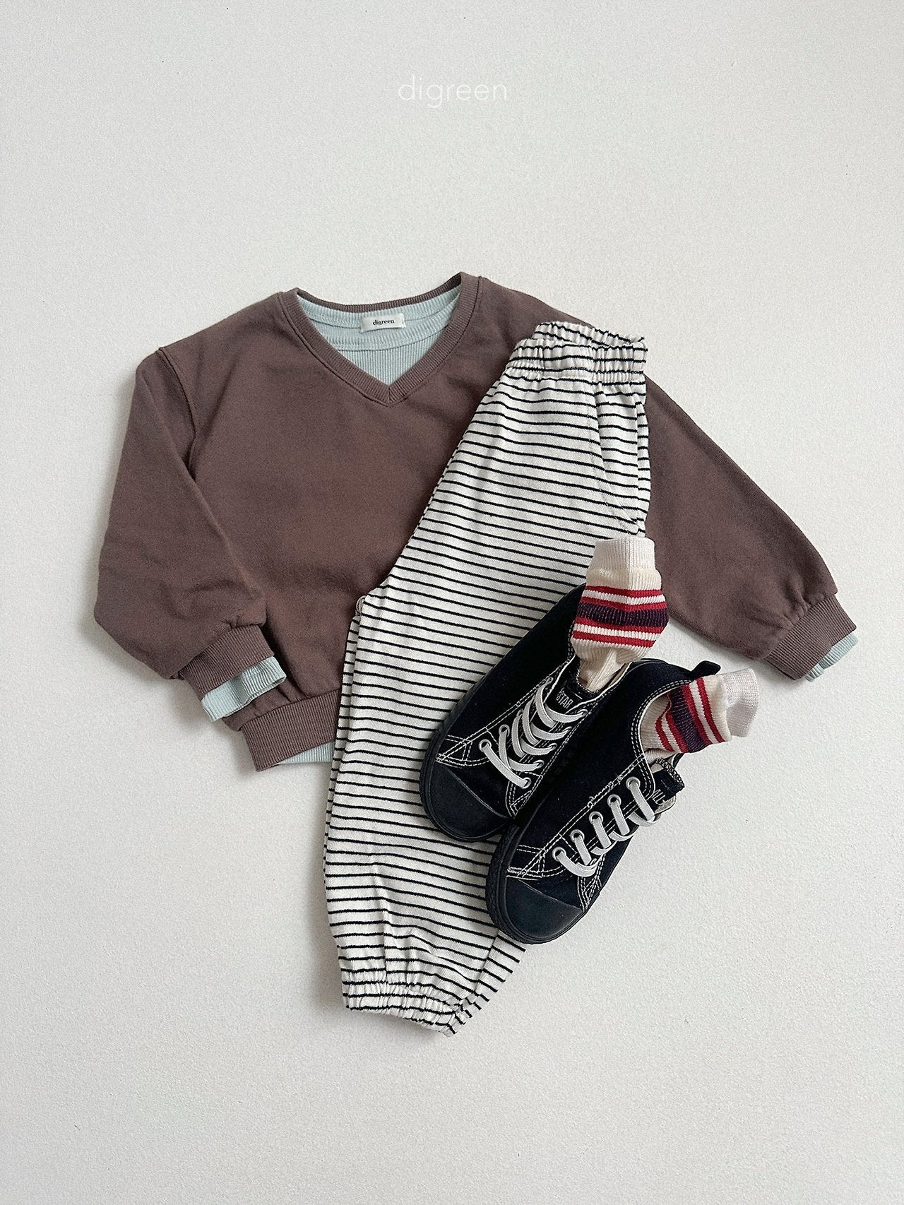 《予約》Hug Ribbed Tee / digreen