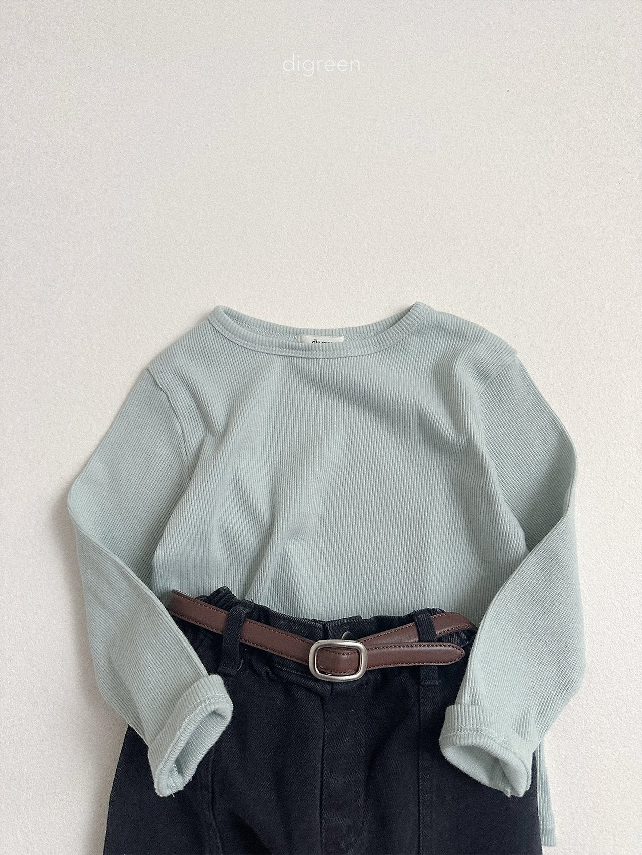 《予約》Hug Ribbed Tee / digreen