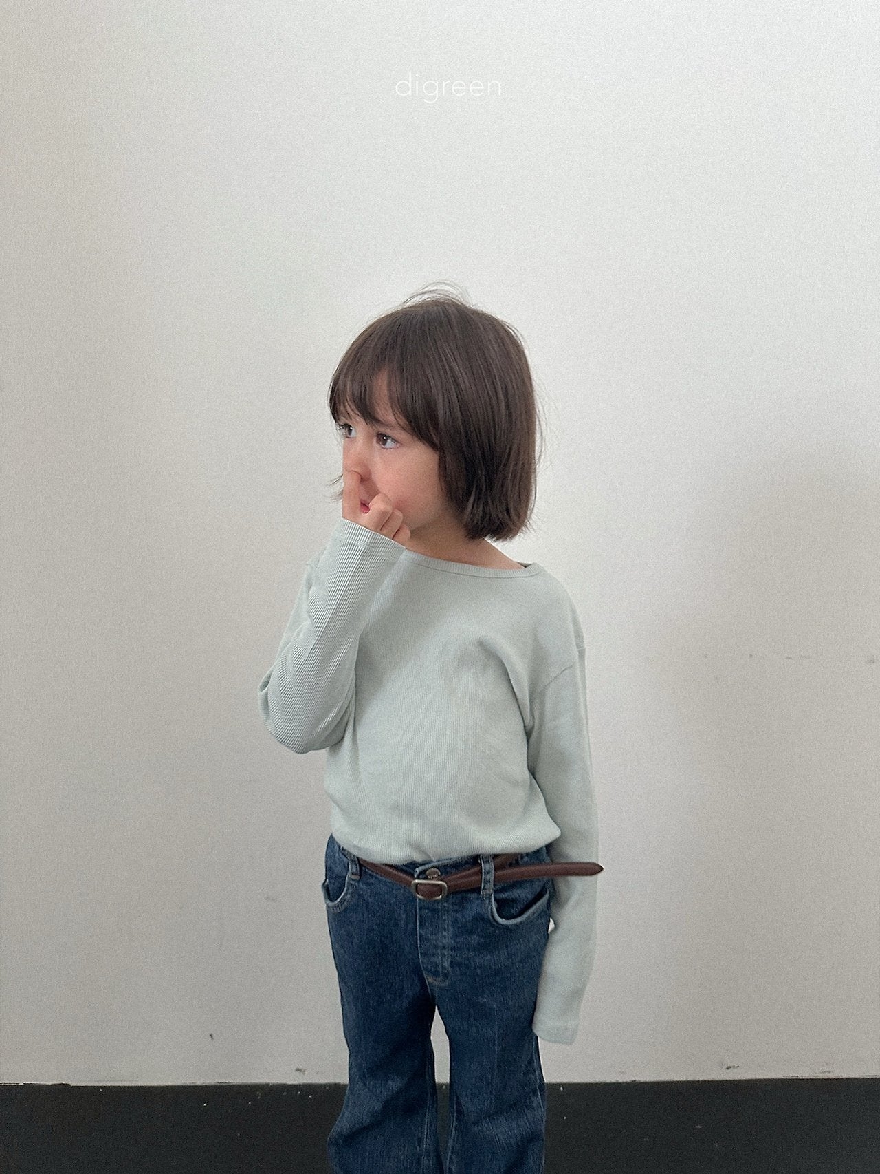 《予約》Hug Ribbed Tee / digreen