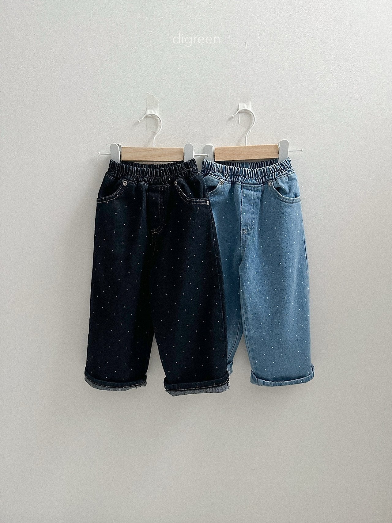 《予約》Dot Denim Pants / digreen