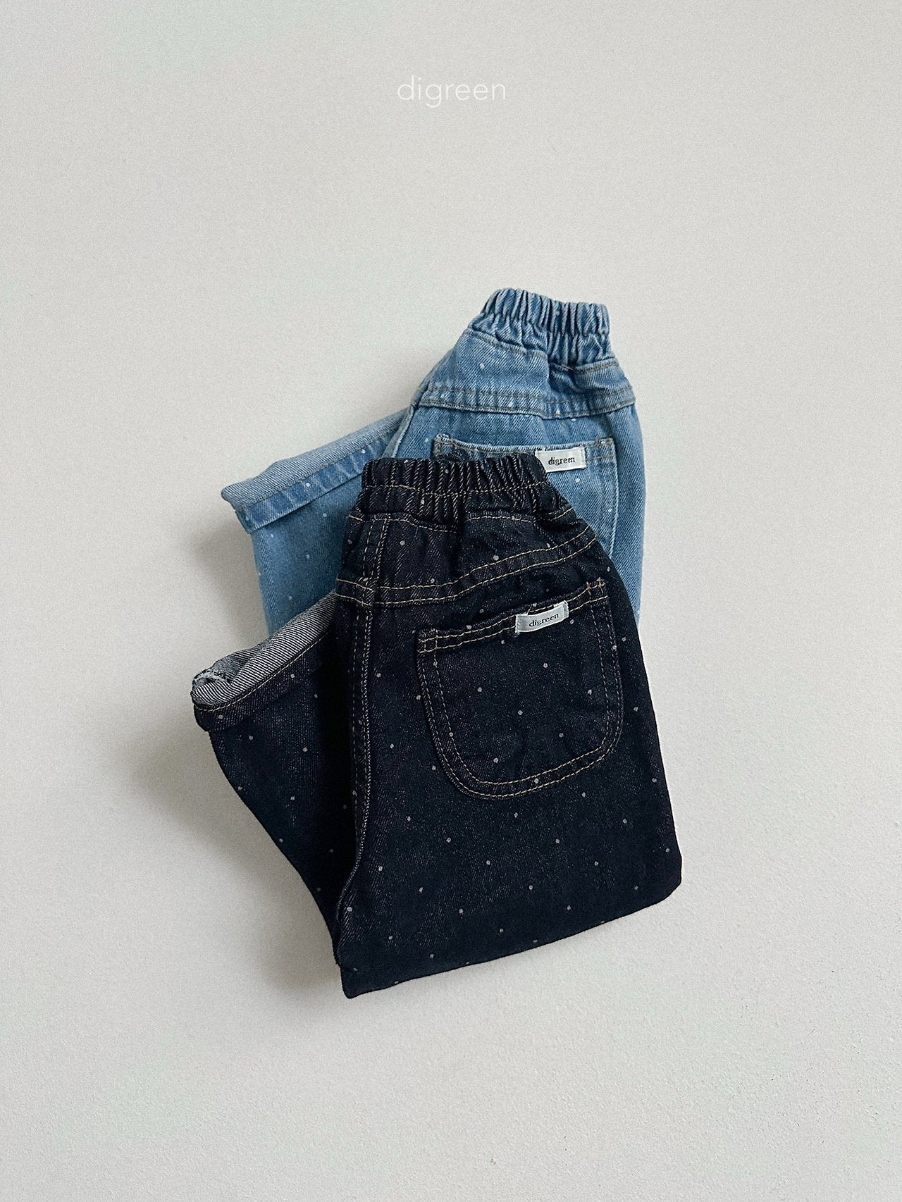《予約》Dot Denim Pants / digreen