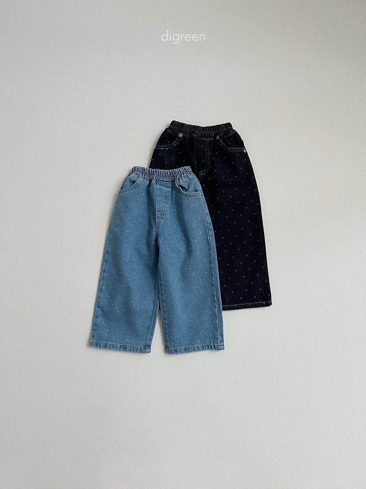 《予約》Dot Denim Pants / digreen