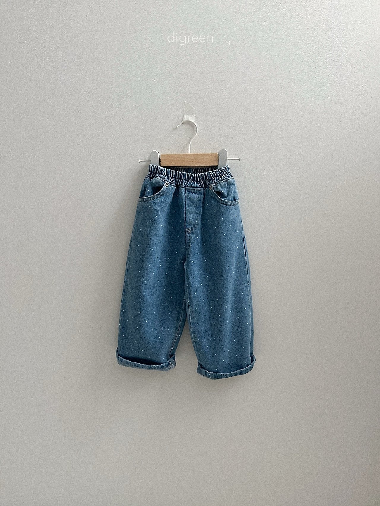 《予約》Dot Denim Pants / digreen