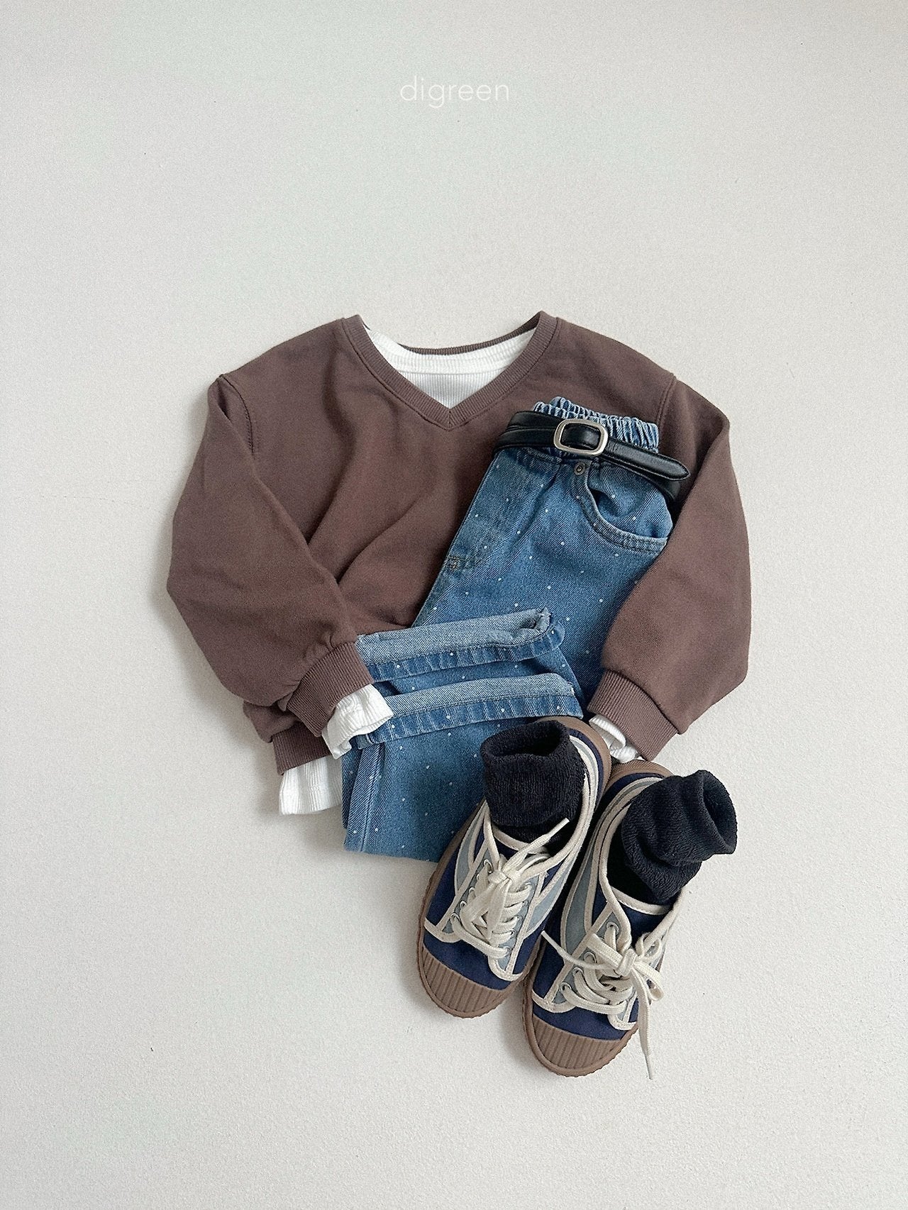 《予約》Dot Denim Pants / digreen