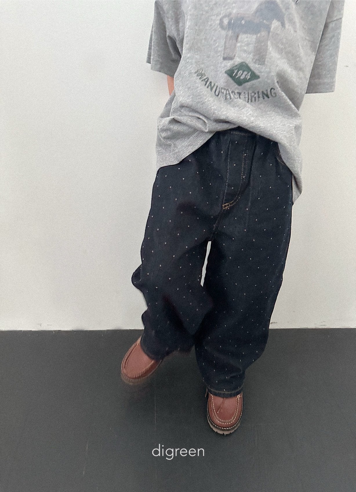 《予約》Dot Denim Pants / digreen