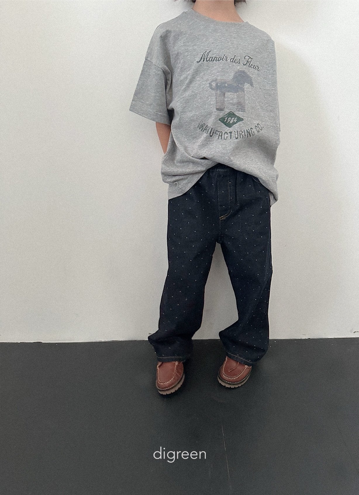 《予約》Dot Denim Pants / digreen