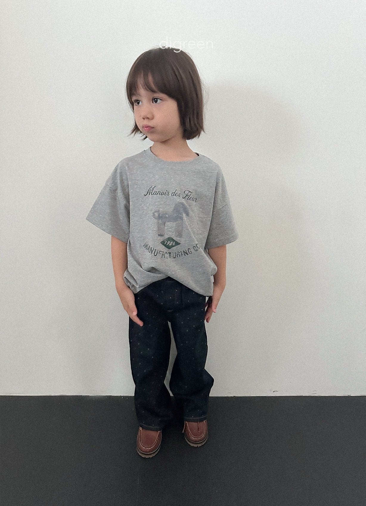 《予約》Dot Denim Pants / digreen