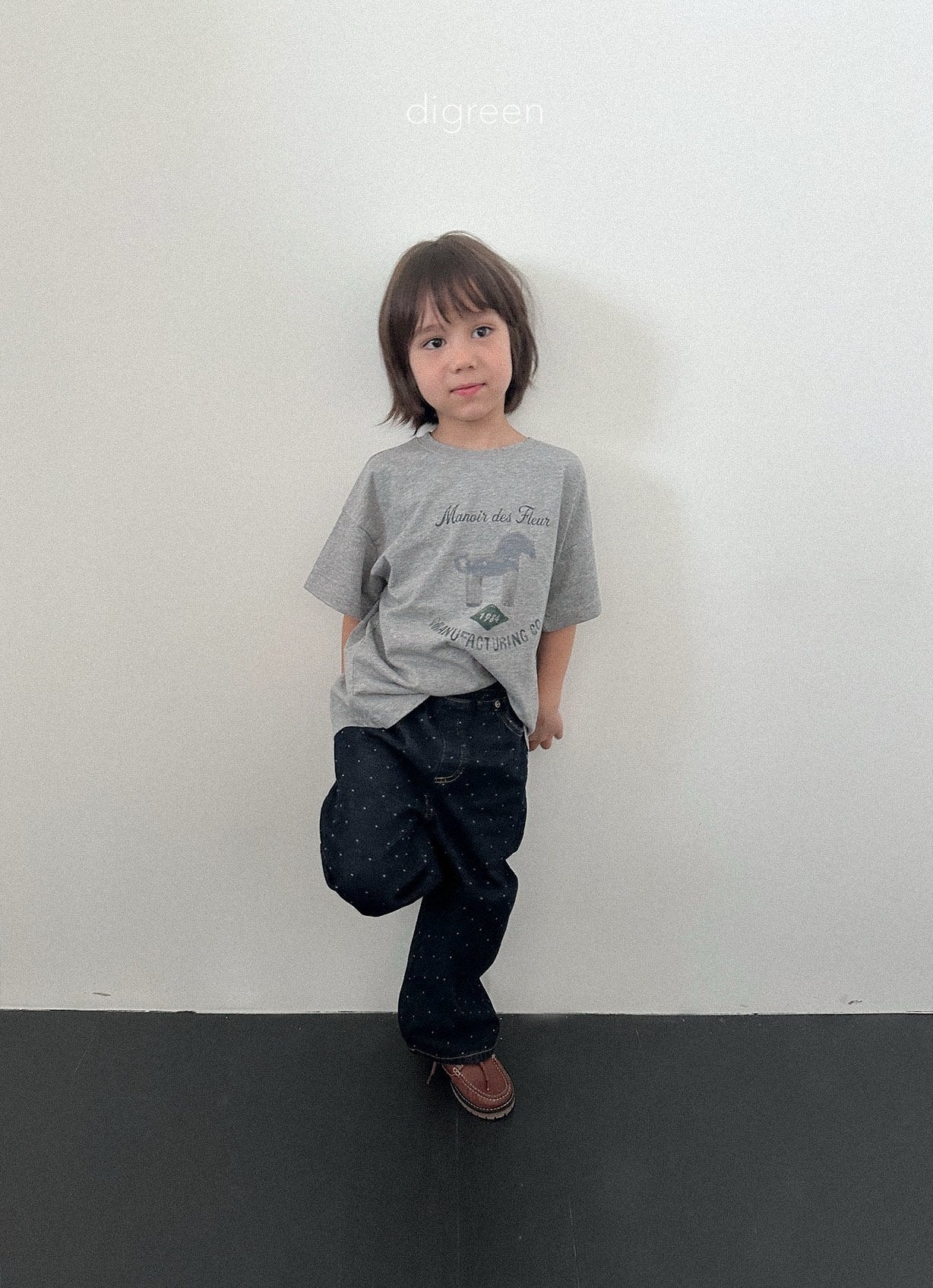 《予約》Dot Denim Pants / digreen