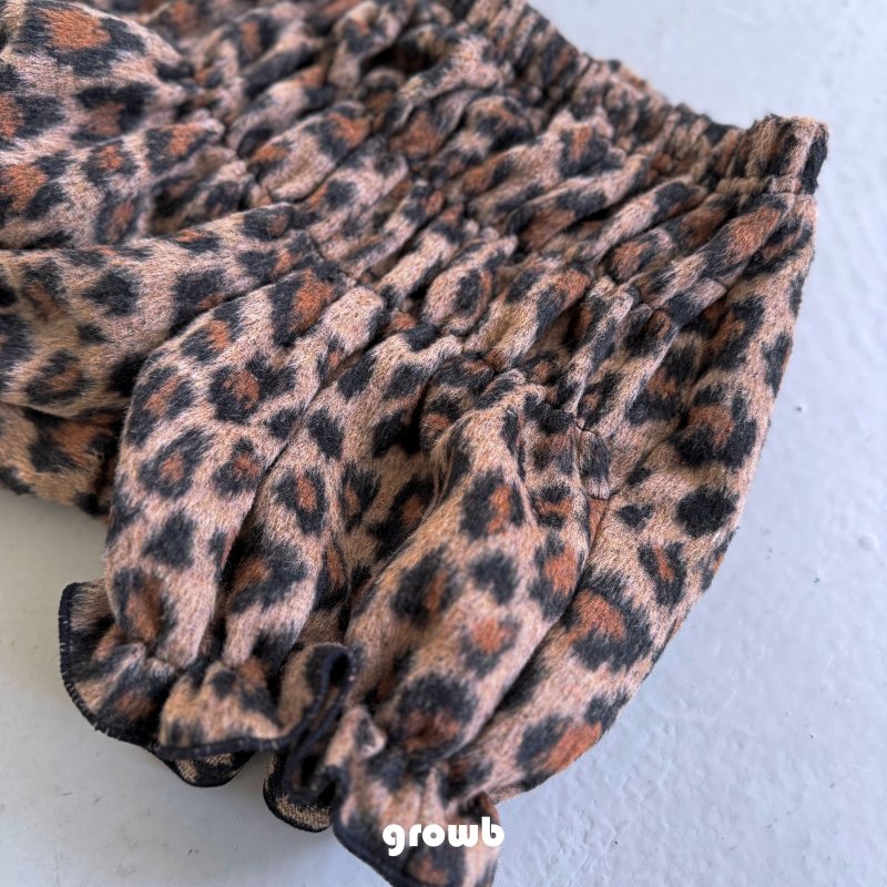《予約》Leopard Pumpkin Pants  / Growb