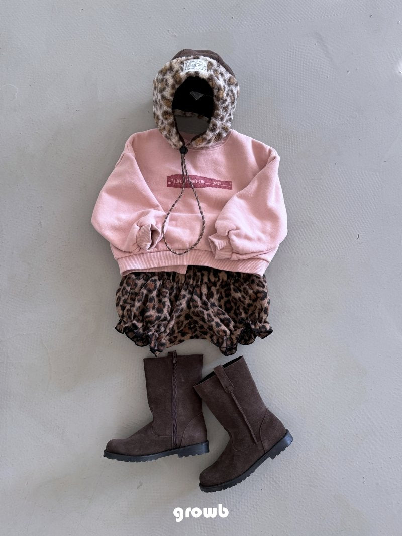 《予約》Leopard Pumpkin Pants  / Growb