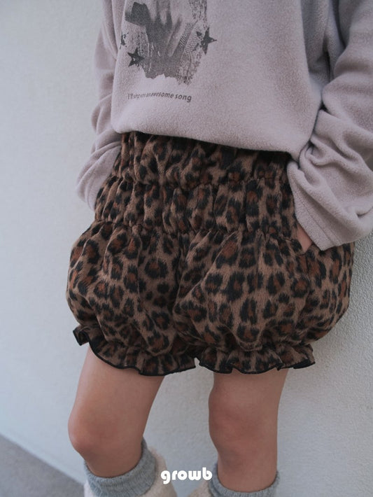 《予約》Leopard Pumpkin Pants  / Growb