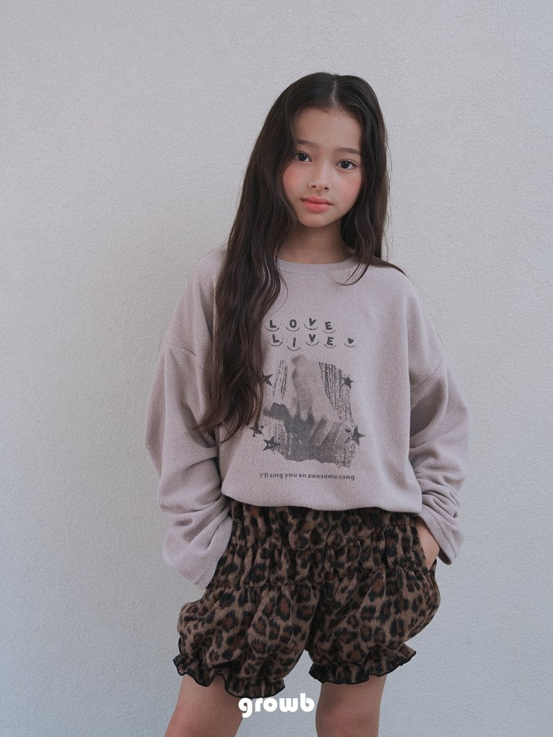 《予約》Leopard Pumpkin Pants  / Growb