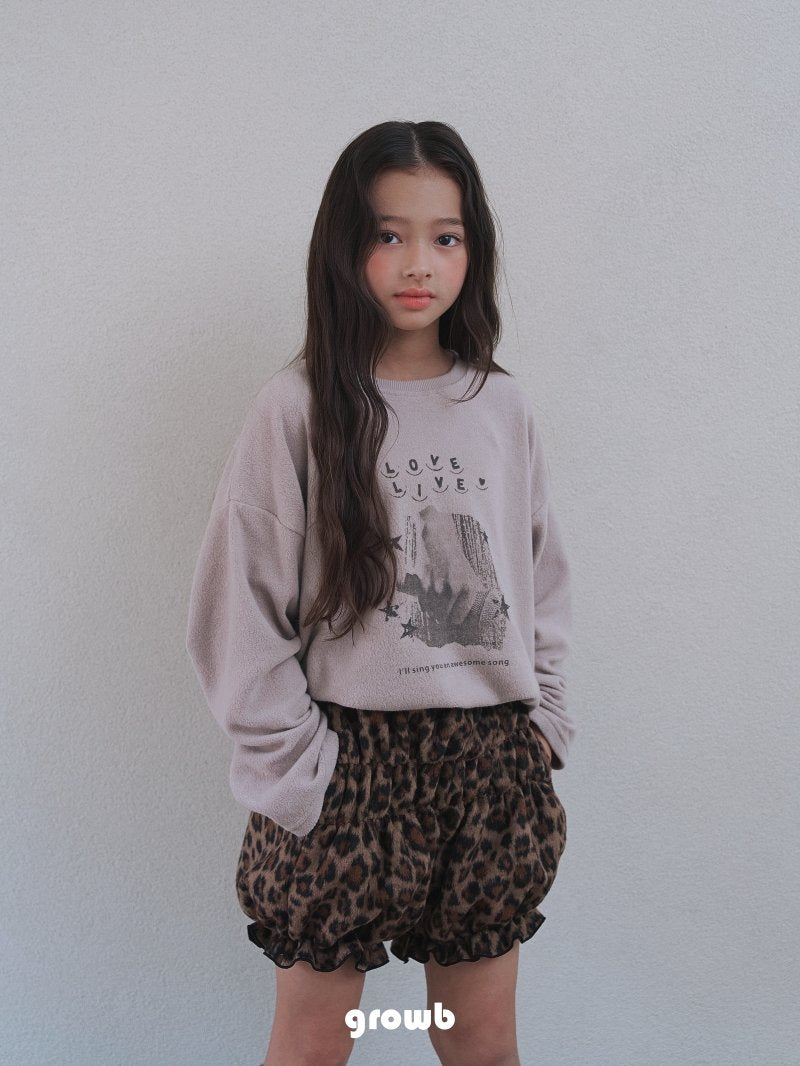 《予約》Leopard Pumpkin Pants  / Growb