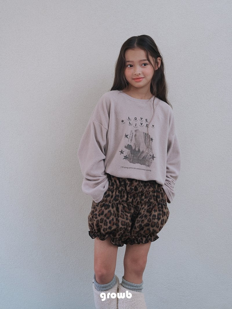 《予約》Leopard Pumpkin Pants  / Growb