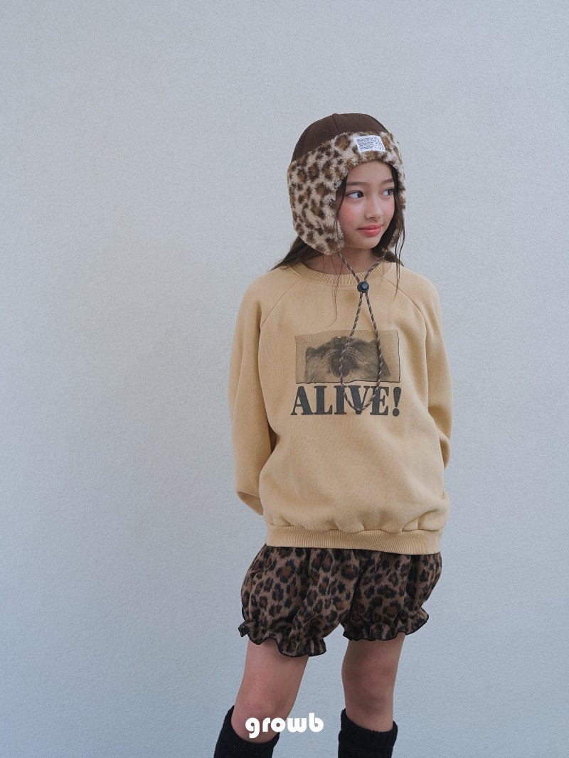 《予約》Leopard Pumpkin Pants  / Growb