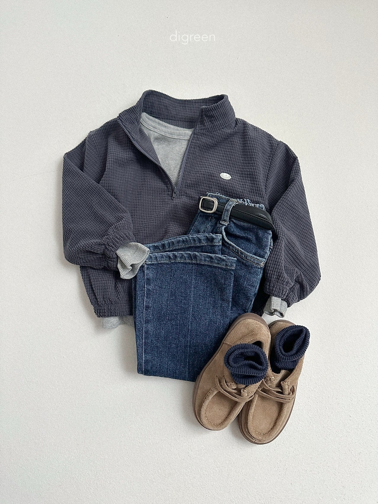 《予約》Denny Half Zip-up / digreen