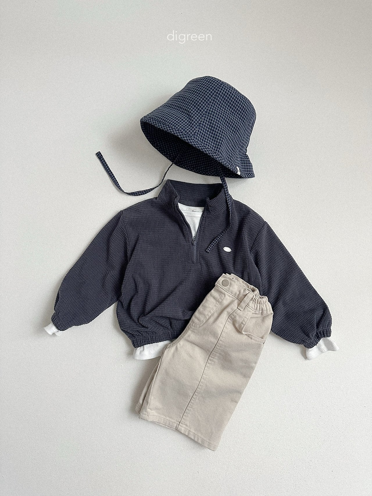《予約》Denny Half Zip-up / digreen