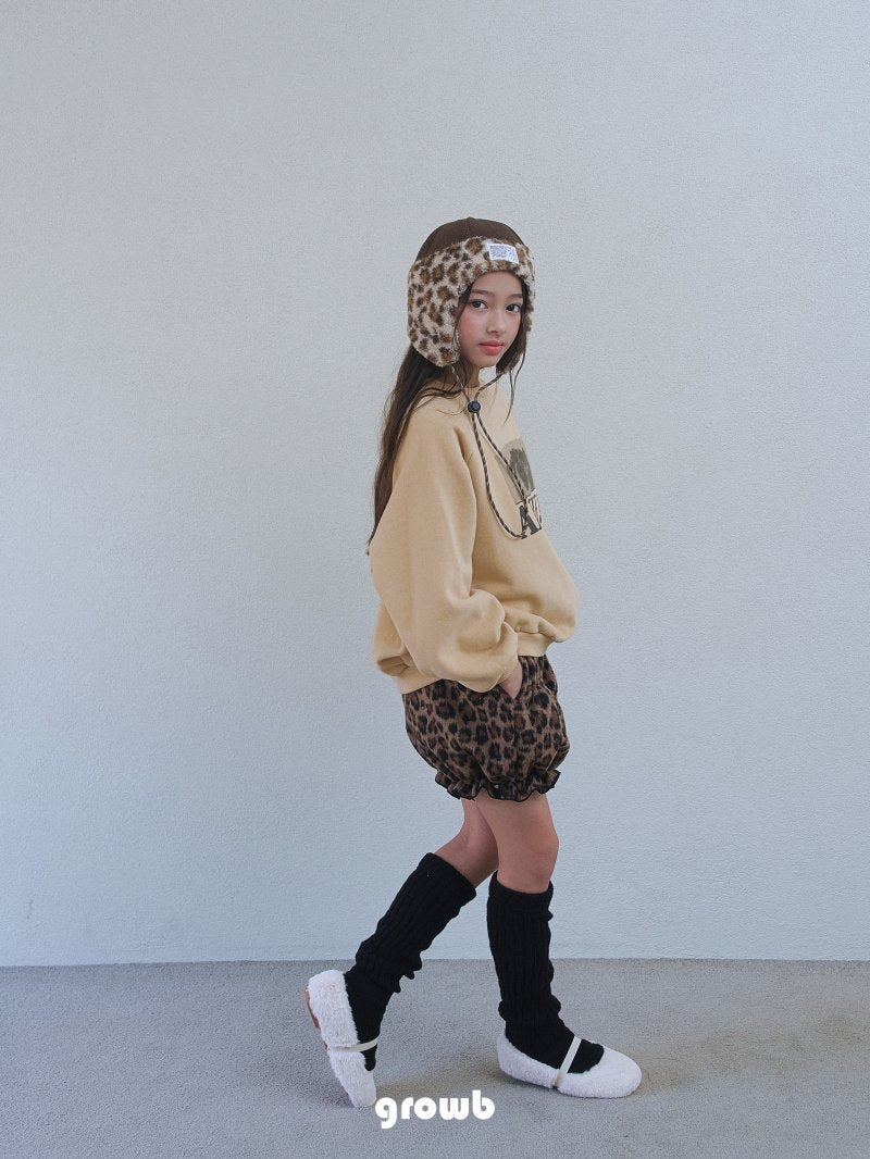 《予約》Leopard Pumpkin Pants  / Growb