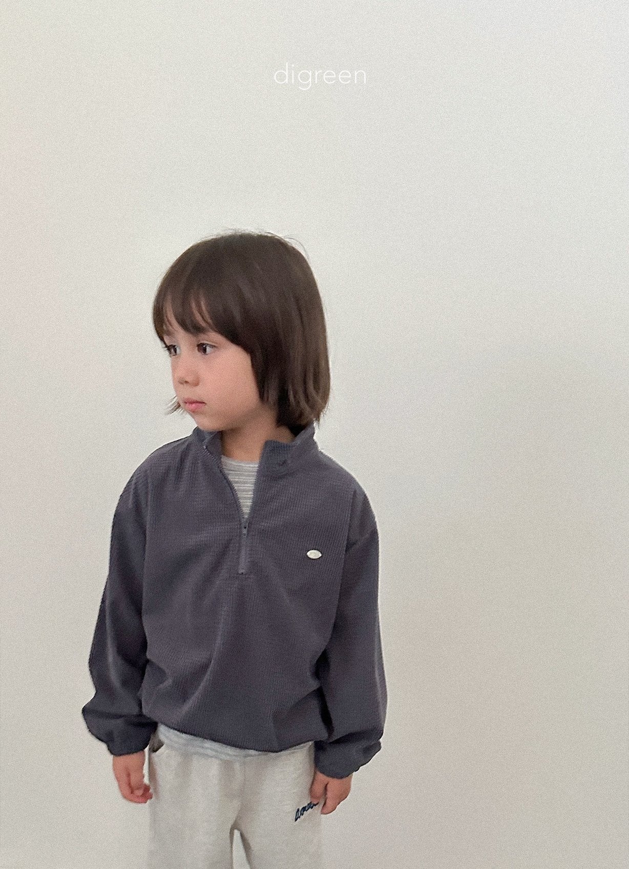 《予約》Denny Half Zip-up / digreen