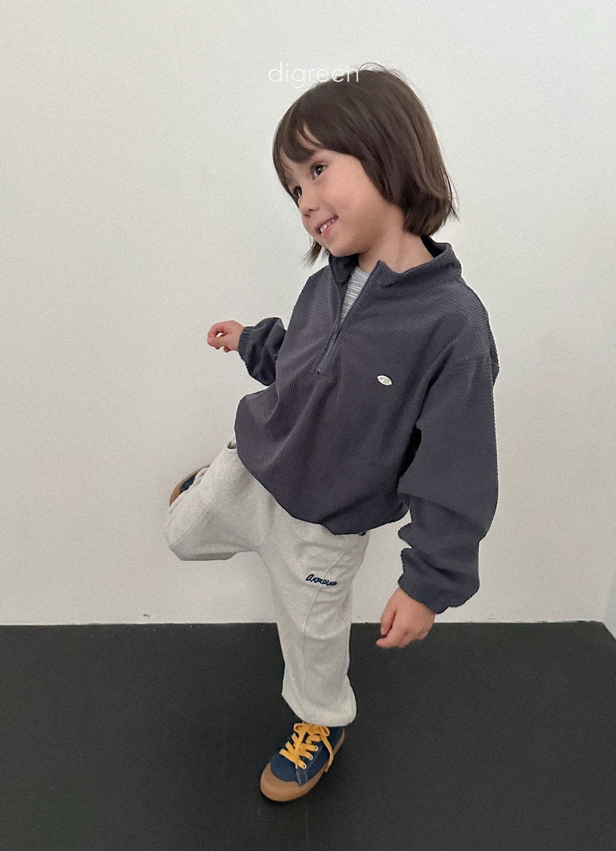 《予約》Denny Half Zip-up / digreen