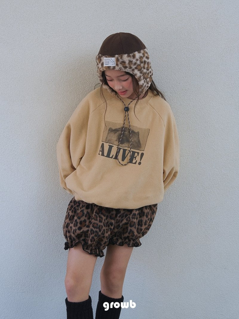 《予約》Leopard Pumpkin Pants  / Growb