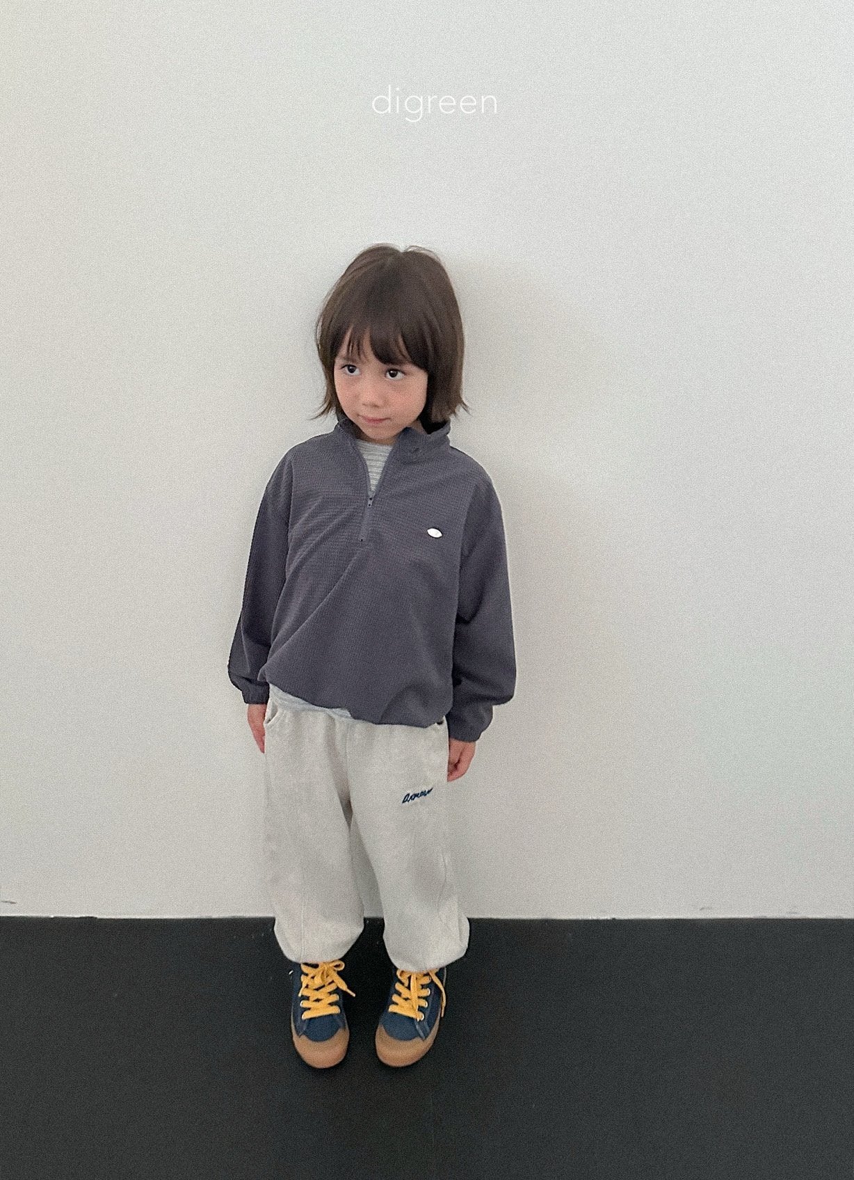 《予約》Denny Half Zip-up / digreen
