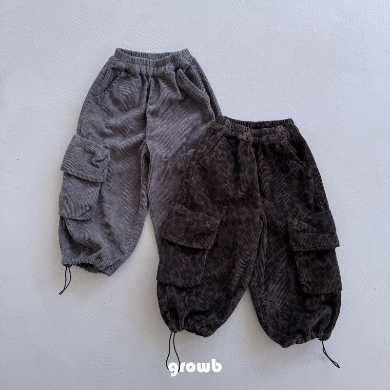 《予約》Big Pocket Pants  / Growb