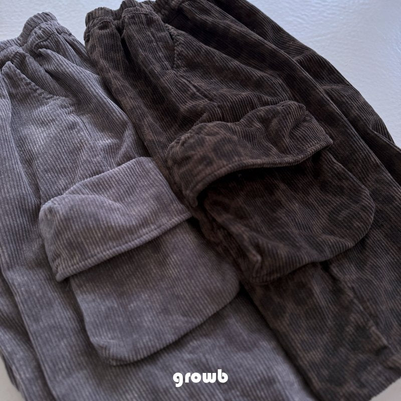 《予約》Big Pocket Pants  / Growb