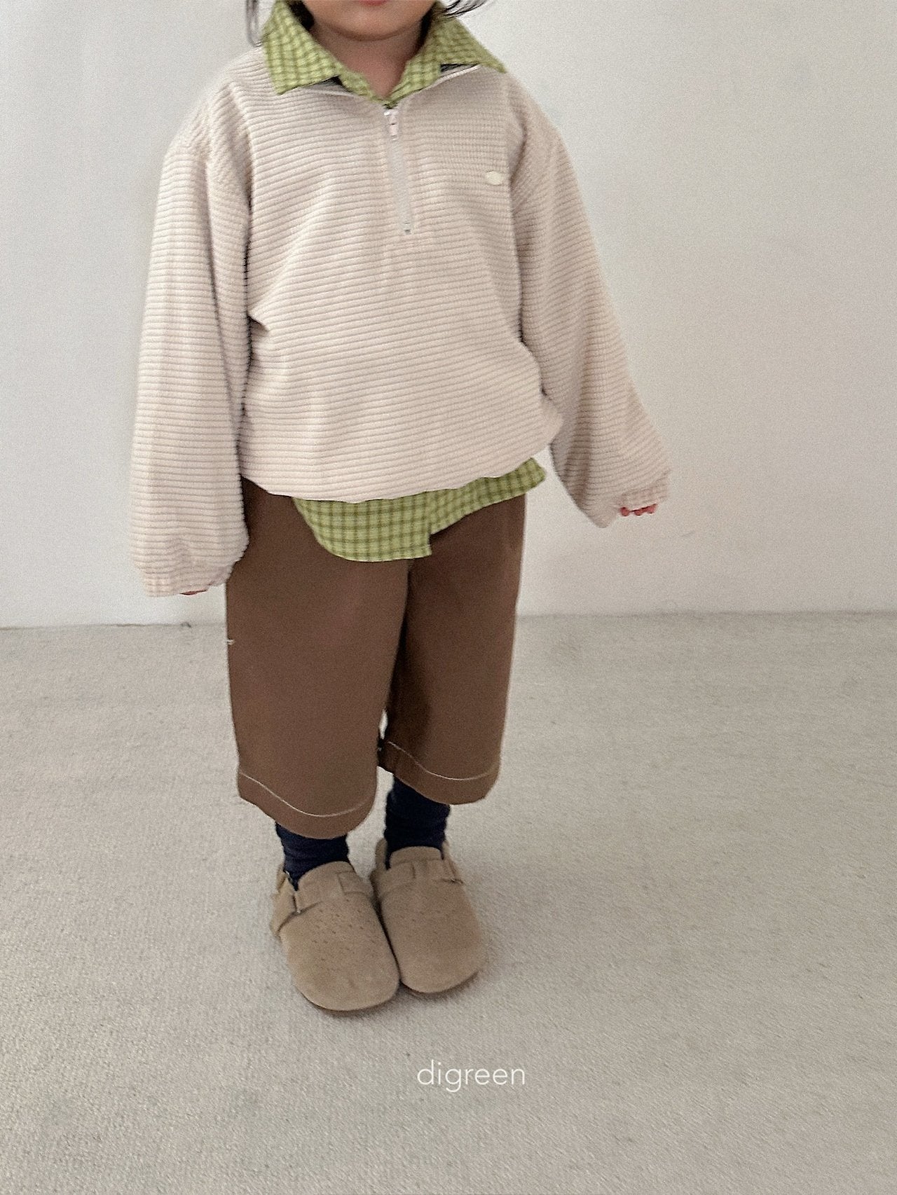 《予約》Denny Half Zip-up / digreen