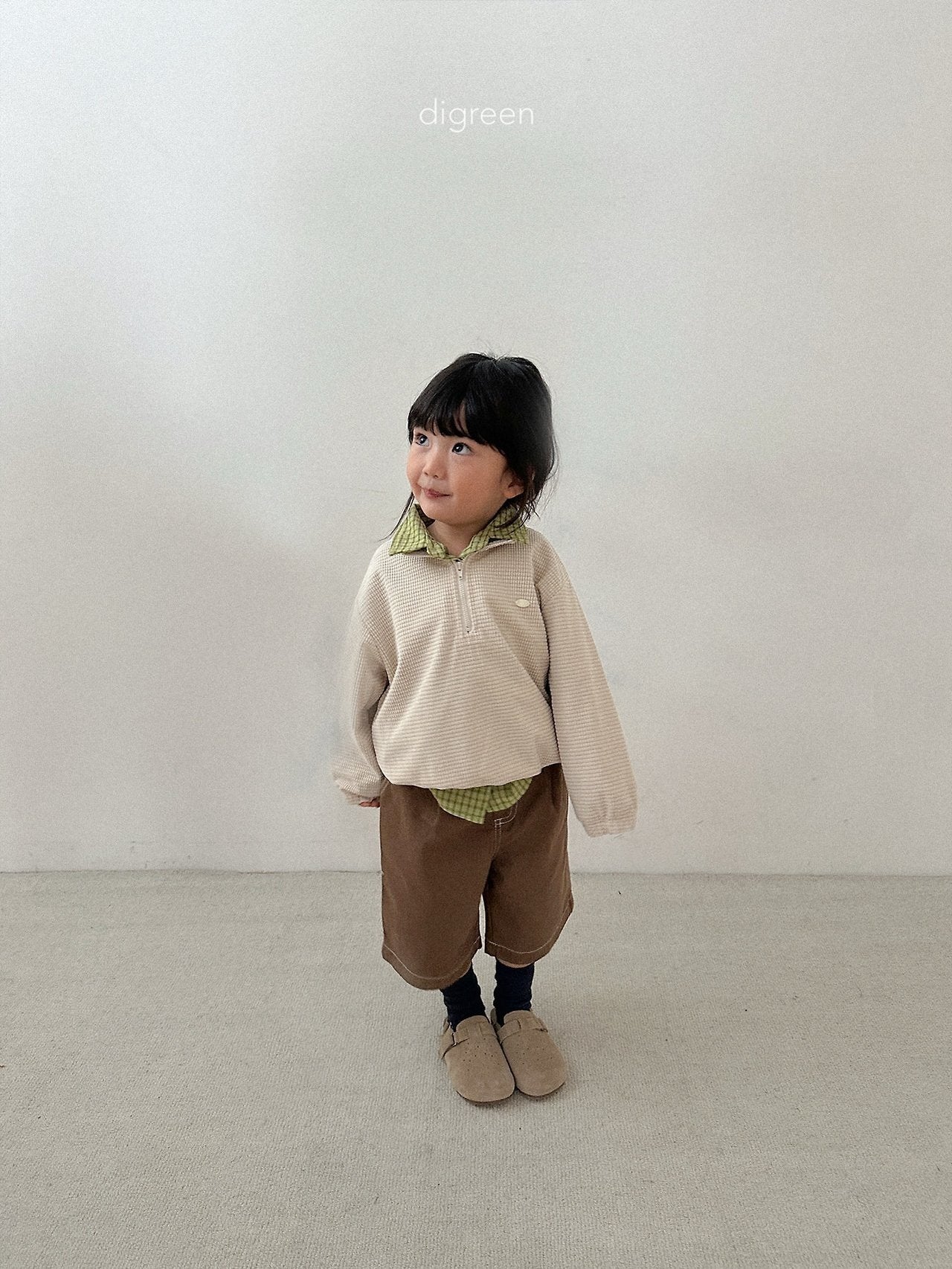 《予約》Denny Half Zip-up / digreen