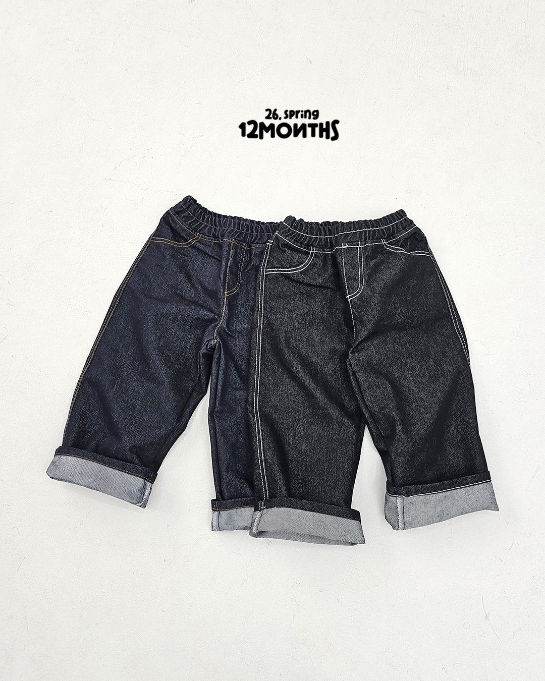 《予約》Non-fade Denim Pants / 12months