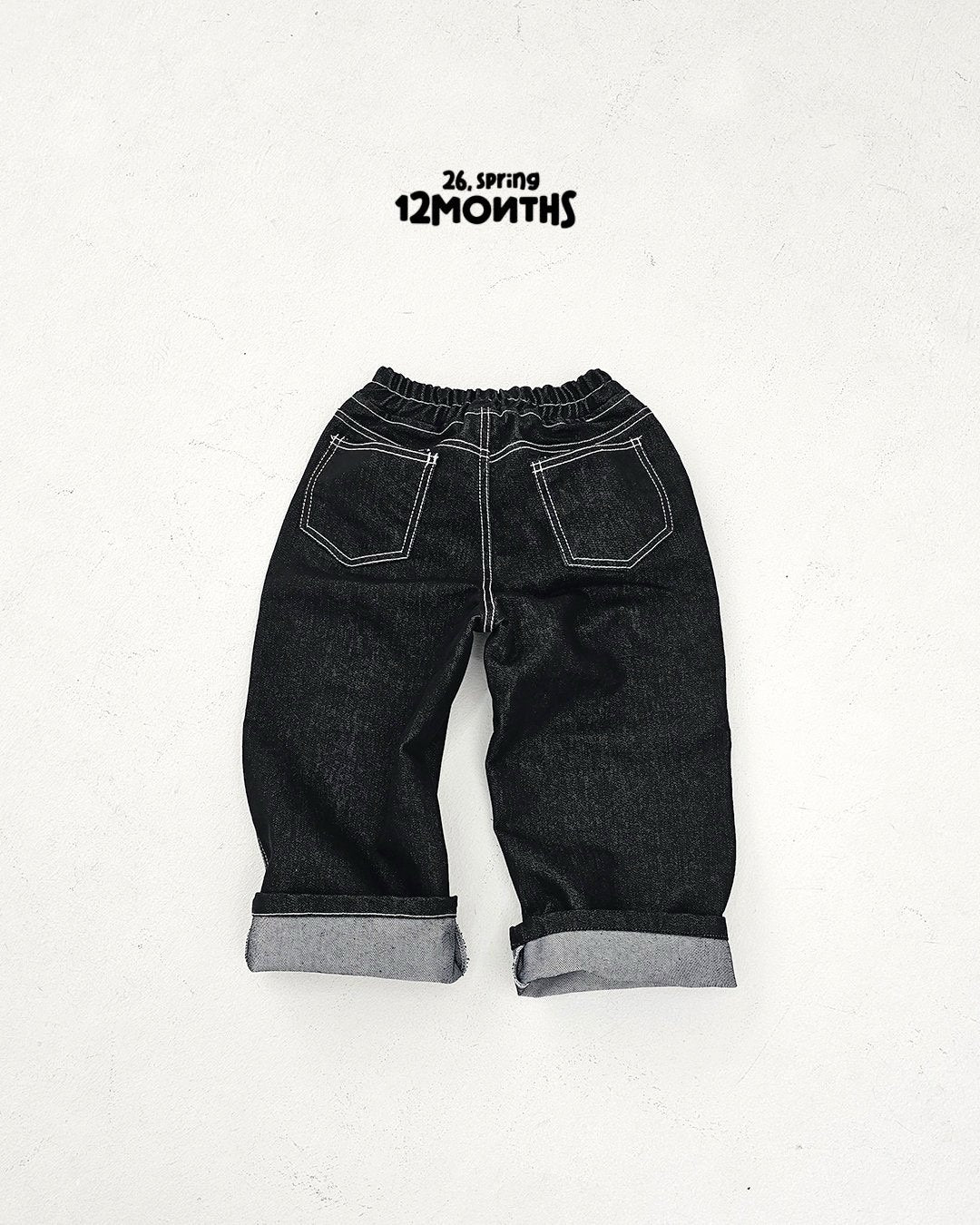 《予約》Non-fade Denim Pants / 12months