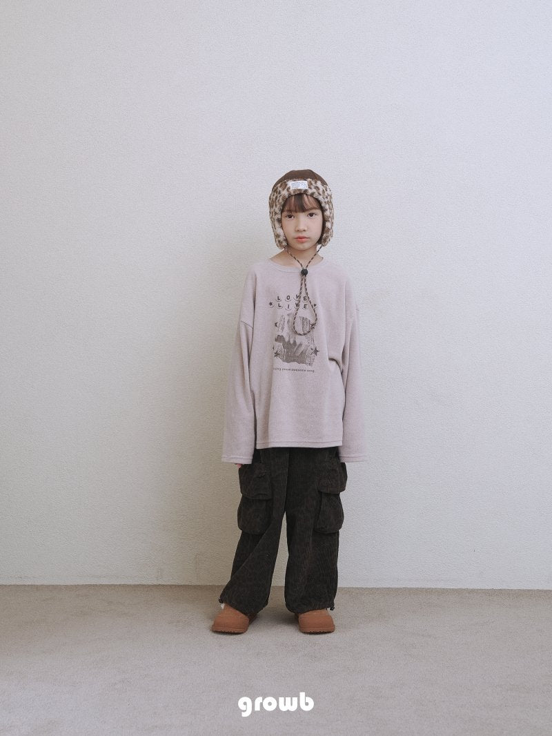《予約》Big Pocket Pants  / Growb