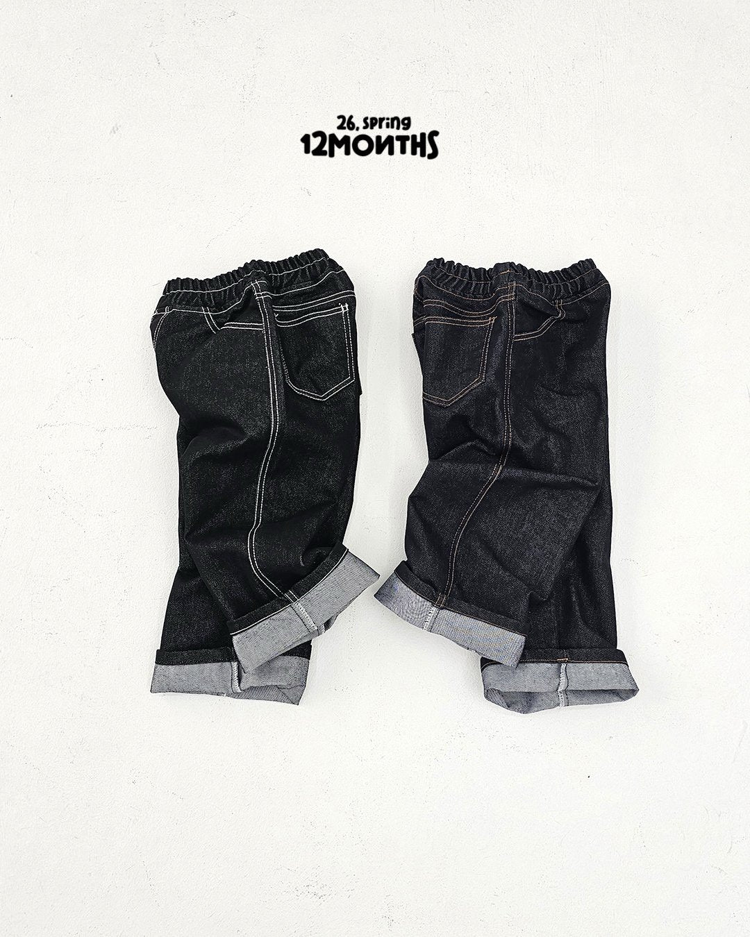 《予約》Non-fade Denim Pants / 12months