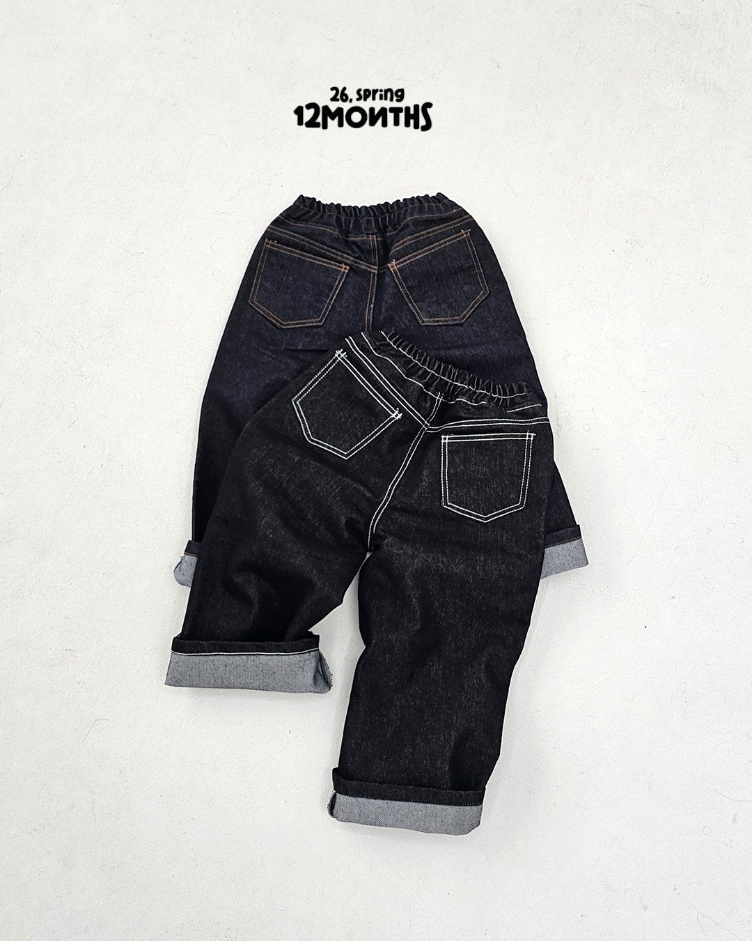 《予約》Non-fade Denim Pants / 12months