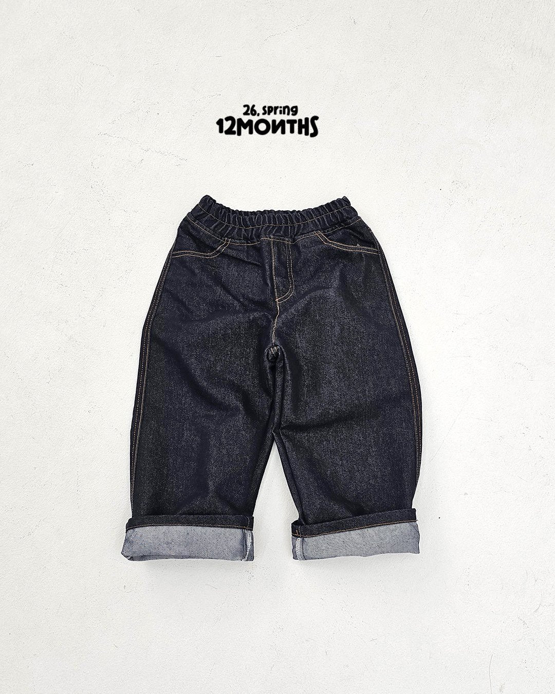 《予約》Non-fade Denim Pants / 12months
