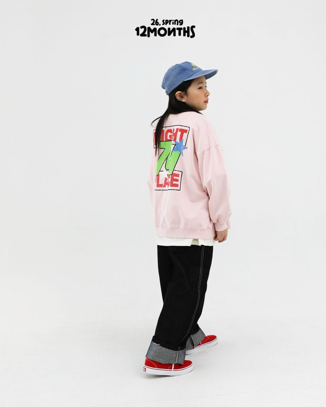 《予約》Non-fade Denim Pants / 12months