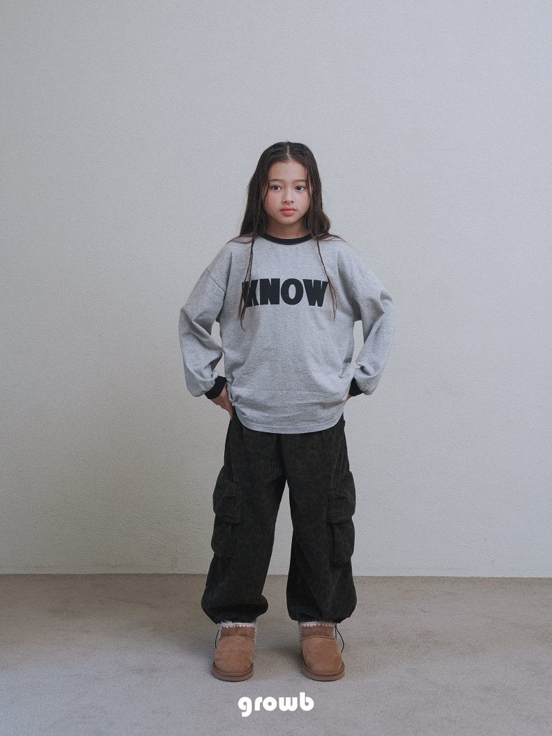 《予約》Big Pocket Pants  / Growb