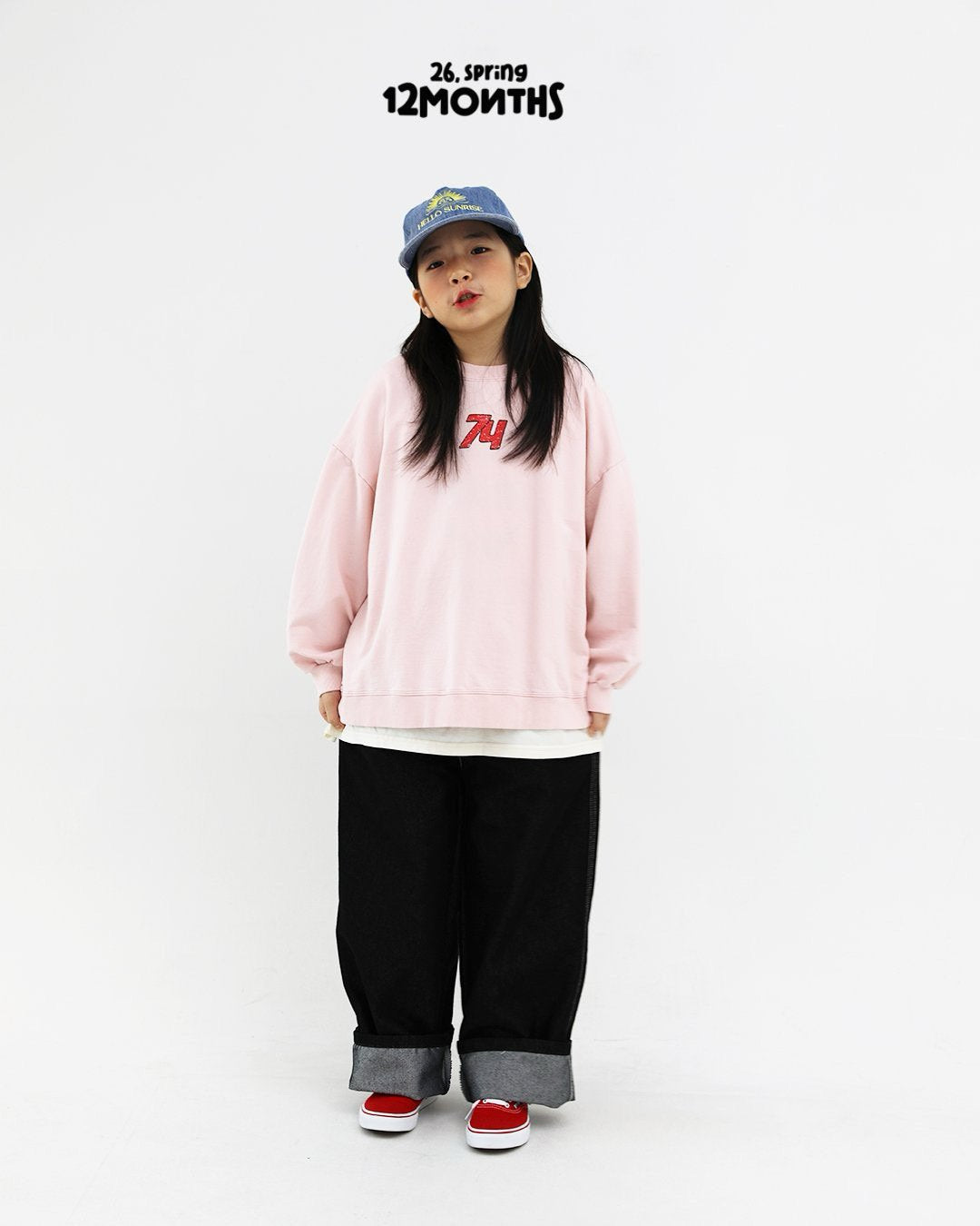 《予約》Non-fade Denim Pants / 12months