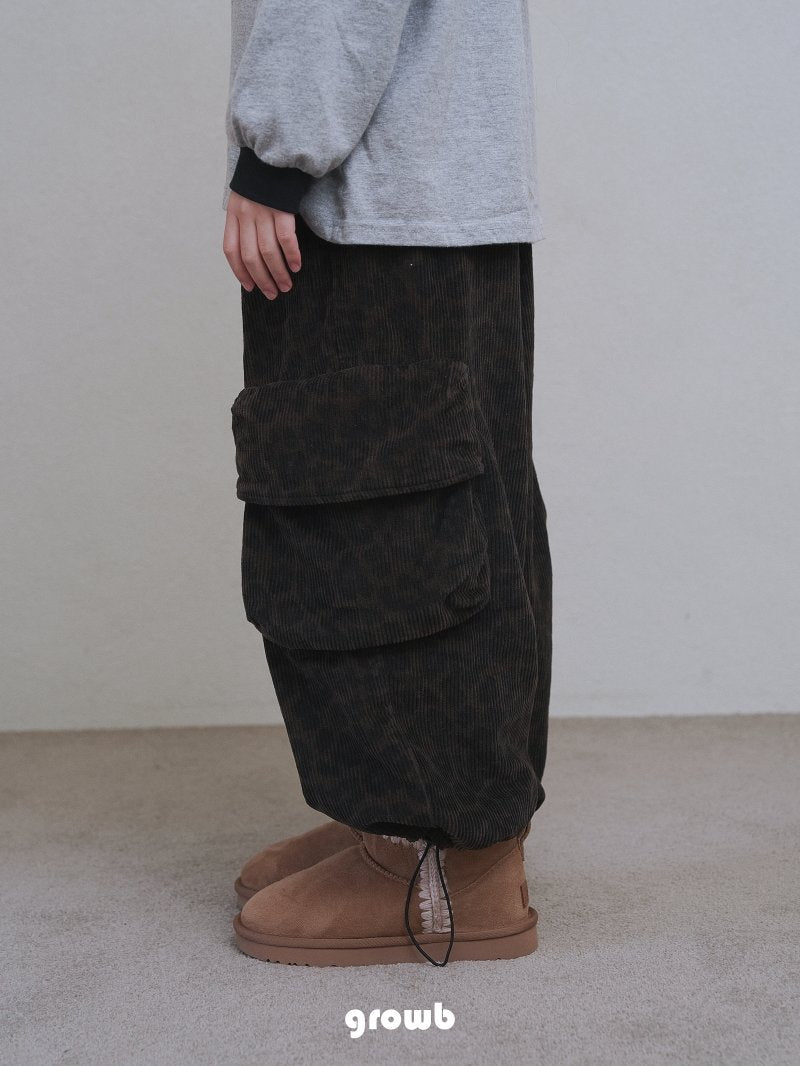 《予約》Big Pocket Pants  / Growb