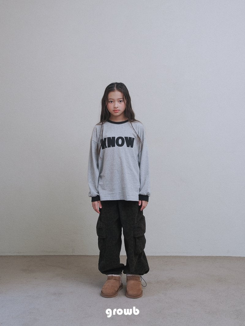 《予約》Big Pocket Pants  / Growb