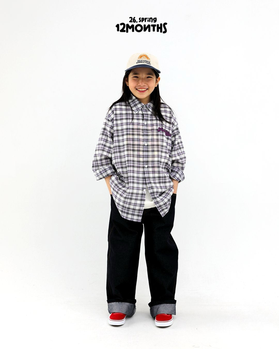 《予約》Non-fade Denim Pants / 12months