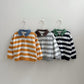 《予約》Striped Collar Man to Man / digreen