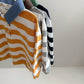 《予約》Striped Collar Man to Man / digreen