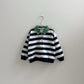 《予約》Striped Collar Man to Man / digreen