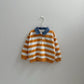 《予約》Striped Collar Man to Man / digreen