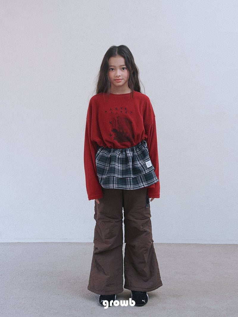 《予約》Rivet Bonded Pants  / Growb